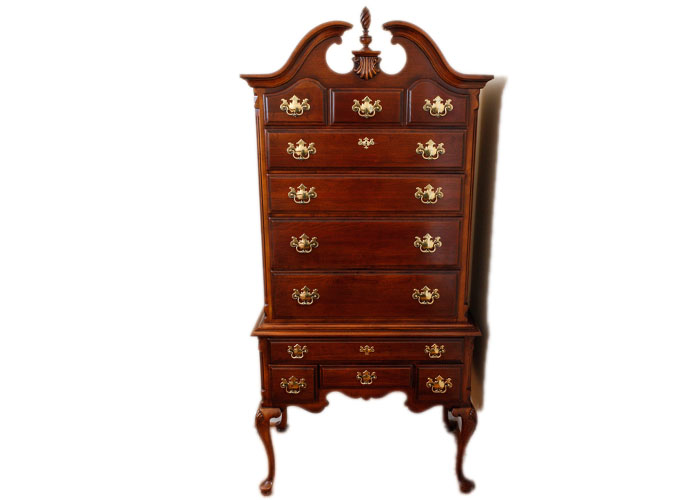 Download Chippendale Style Mahogany Highboy by Lexington Furniture : EBTH
