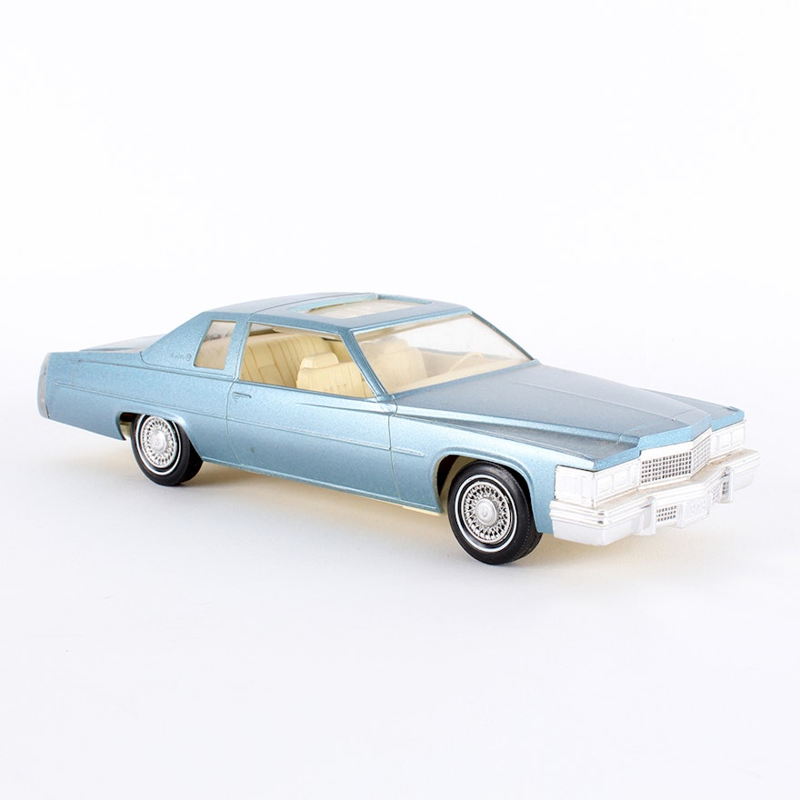 Vintage 1979 Blue Cadillac Coupe Deville Car Model By Johan Models EBTH Vintage 1979 Blue Cadillac Coupe Deville Car Model By Johan Models EBTH