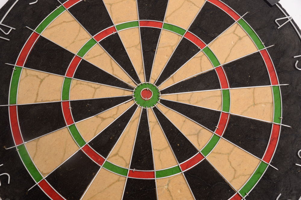 Harvard Sports Genuine Bristle English Dart Board EBTH