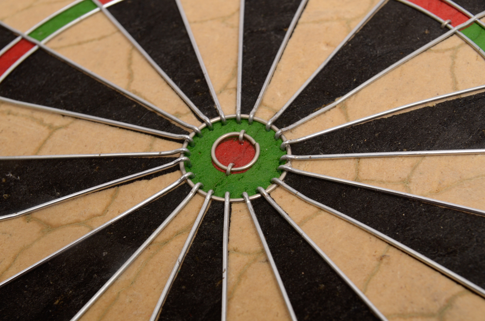 Harvard Sports Genuine Bristle English Dart Board EBTH