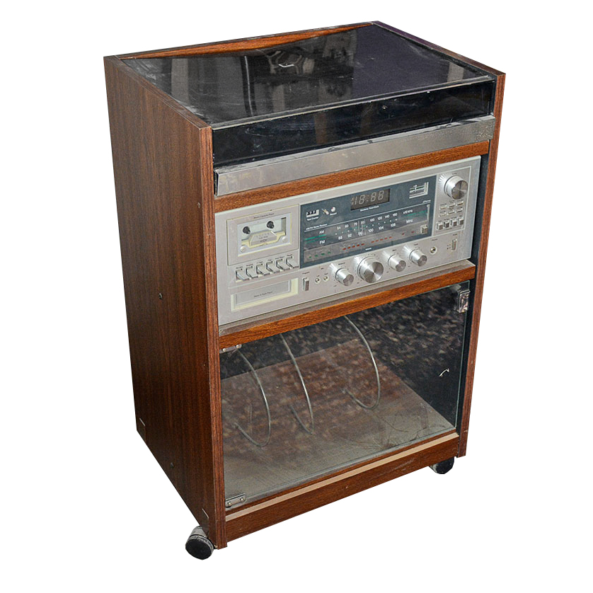 Stereo With Turntable, Receiver and 8Track Player EBTH