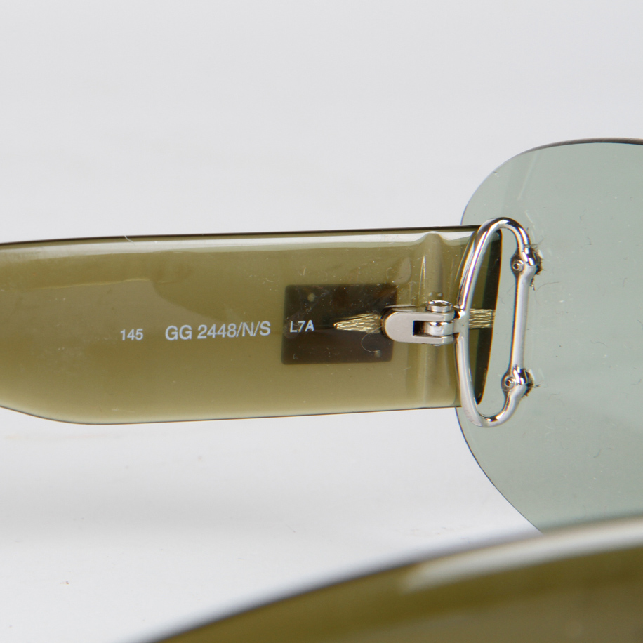 gucci aviators red and green