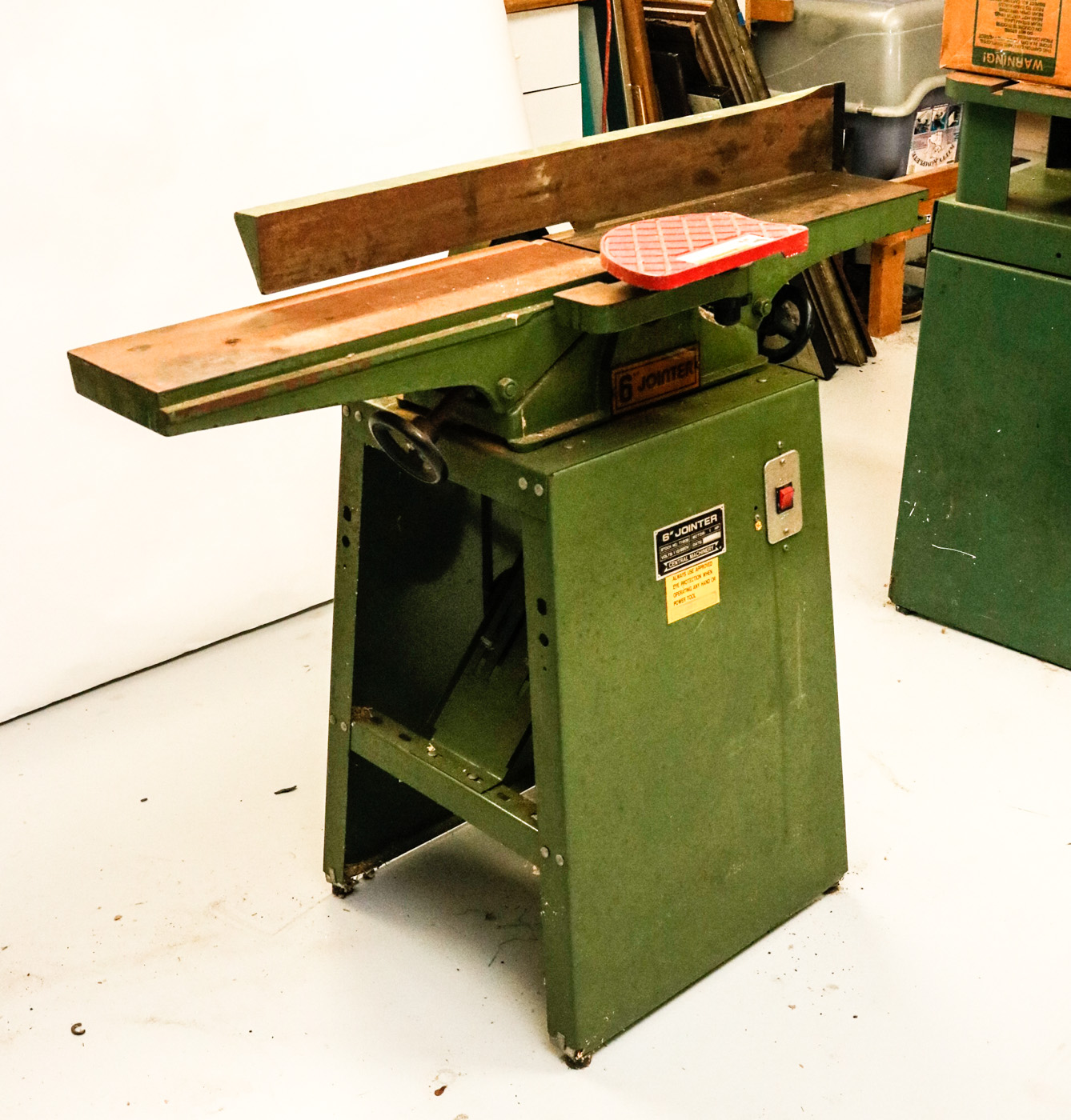 Central Machinery SixInch Jointer EBTH