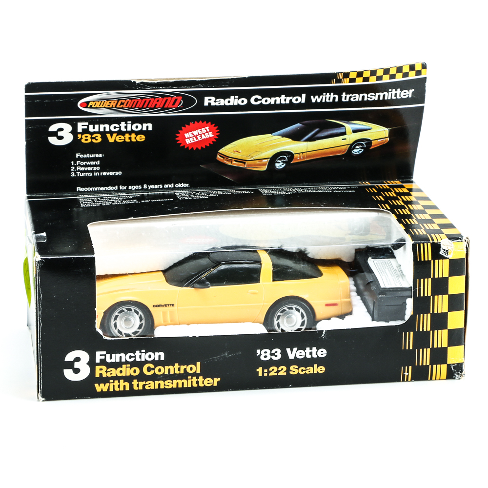 Power Command 1983 Corvette Radio Control Car EBTH