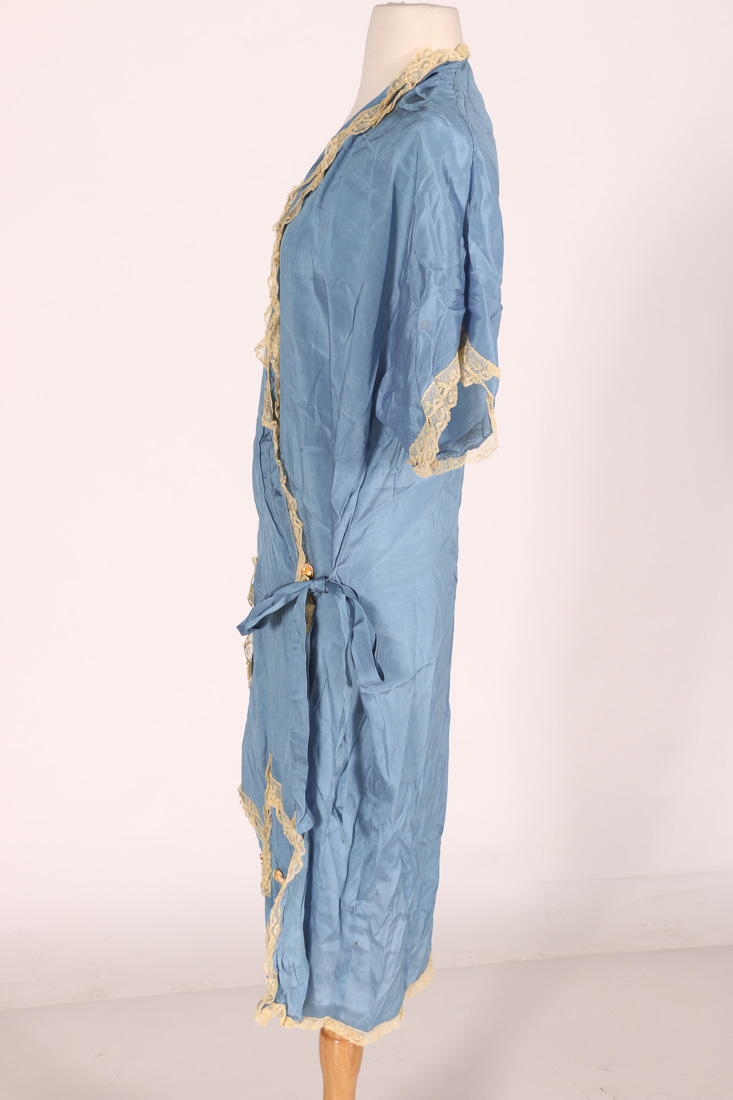 Vintage Blue House Coat EBTH