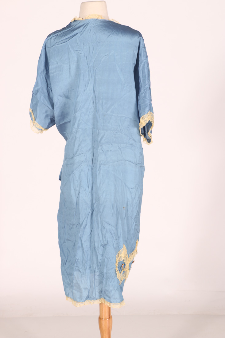 Vintage Blue House Coat EBTH