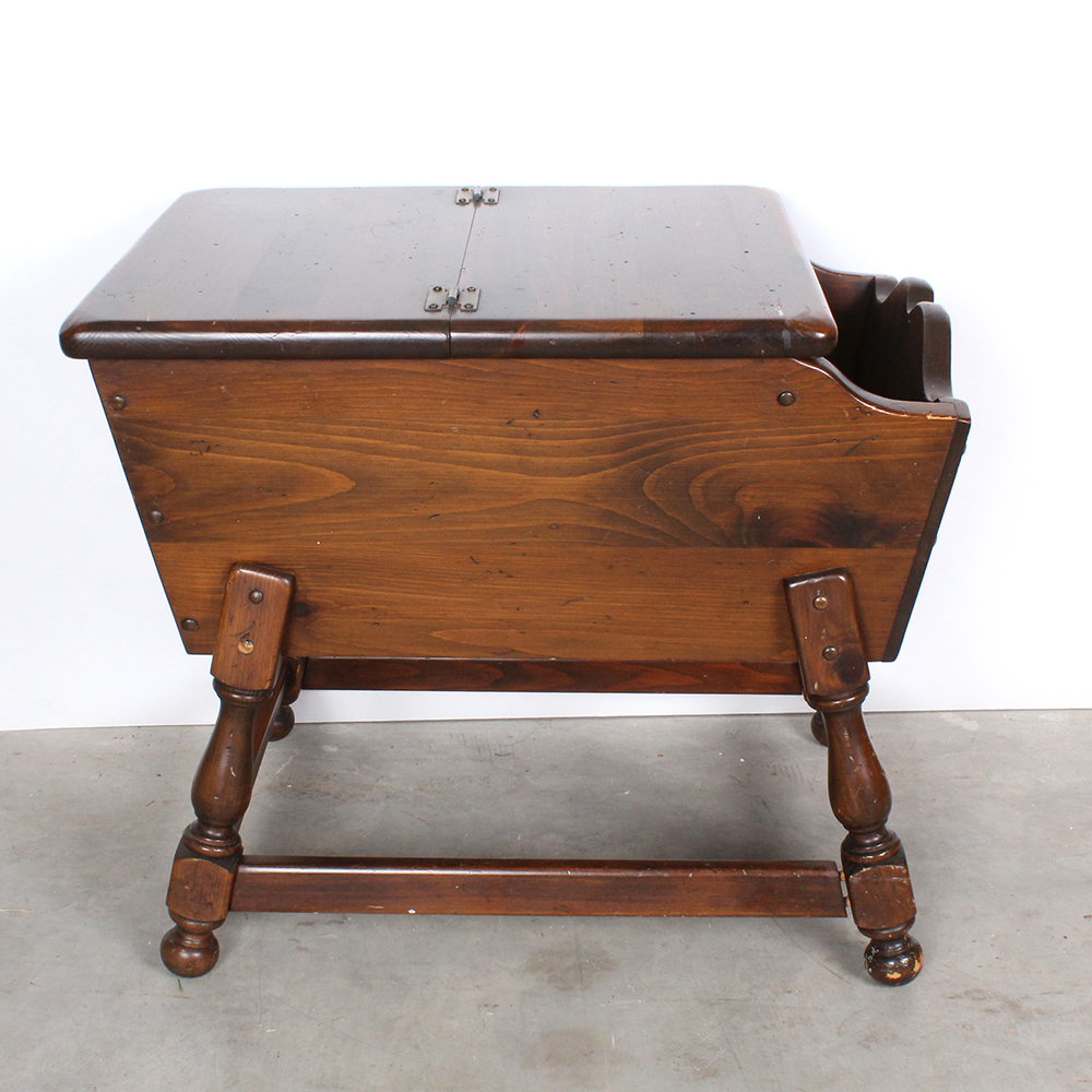 "Old Tavern" Dough Box End Table by Ethan Allen EBTH
