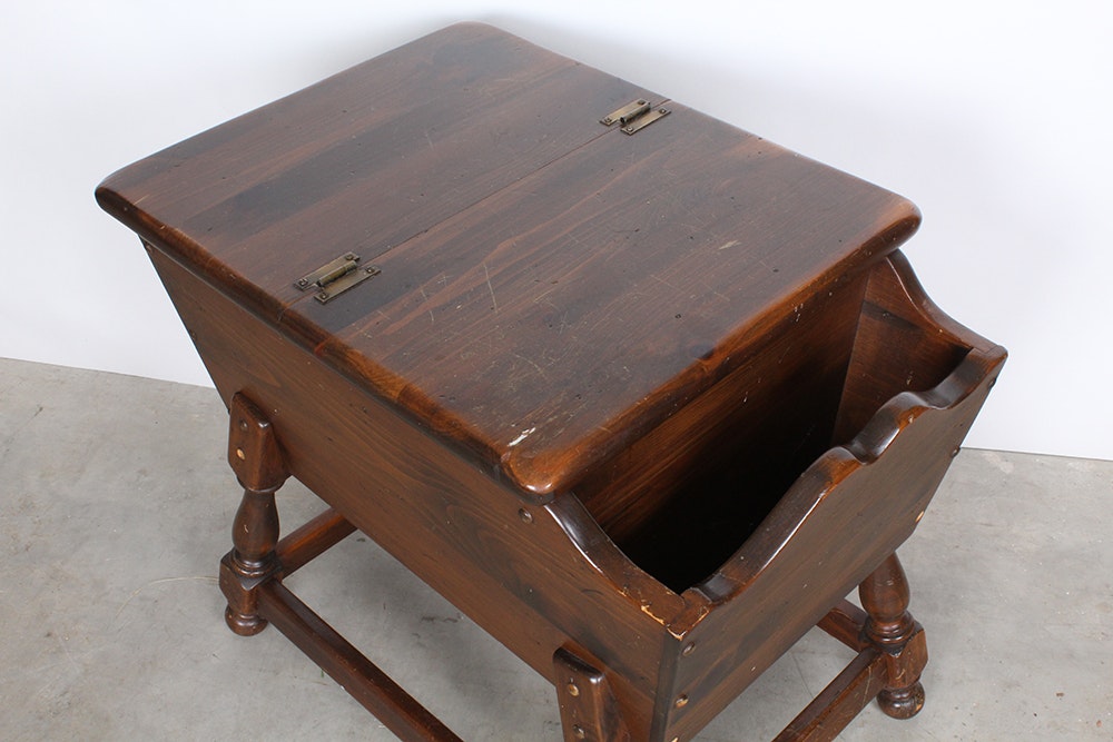 Old Tavern Dough Box End Table By Ethan Allen EBTH old-tavern-dough-box-end-table-by-ethan-allen-ebth