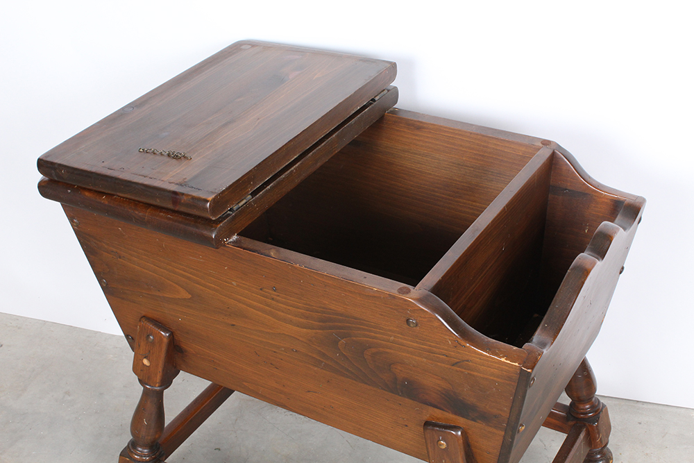 "Old Tavern" Dough Box End Table by Ethan Allen EBTH