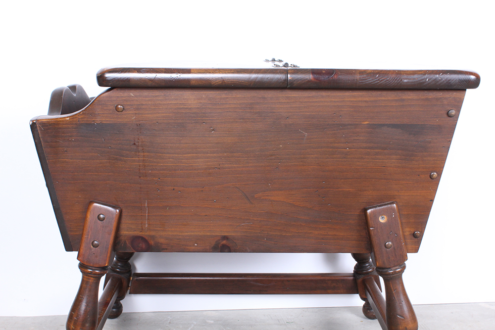 "Old Tavern" Dough Box End Table by Ethan Allen EBTH