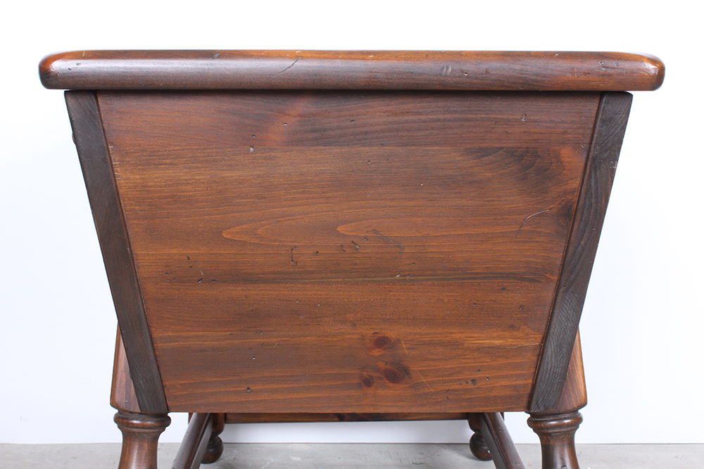 "Old Tavern" Dough Box End Table by Ethan Allen EBTH