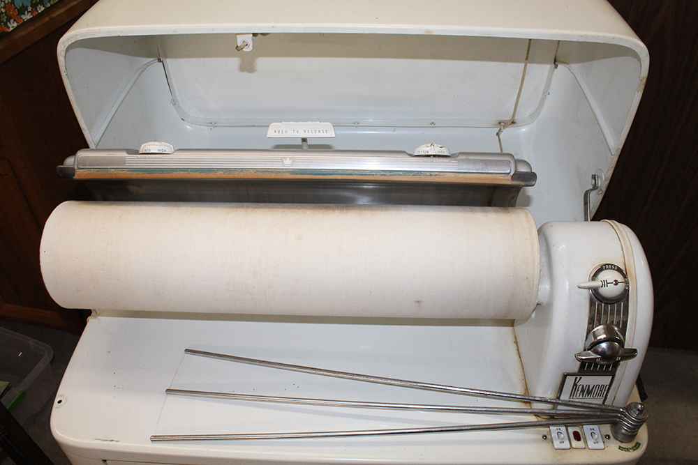 Vintage Kenmore Industrial Ironing Machine EBTH