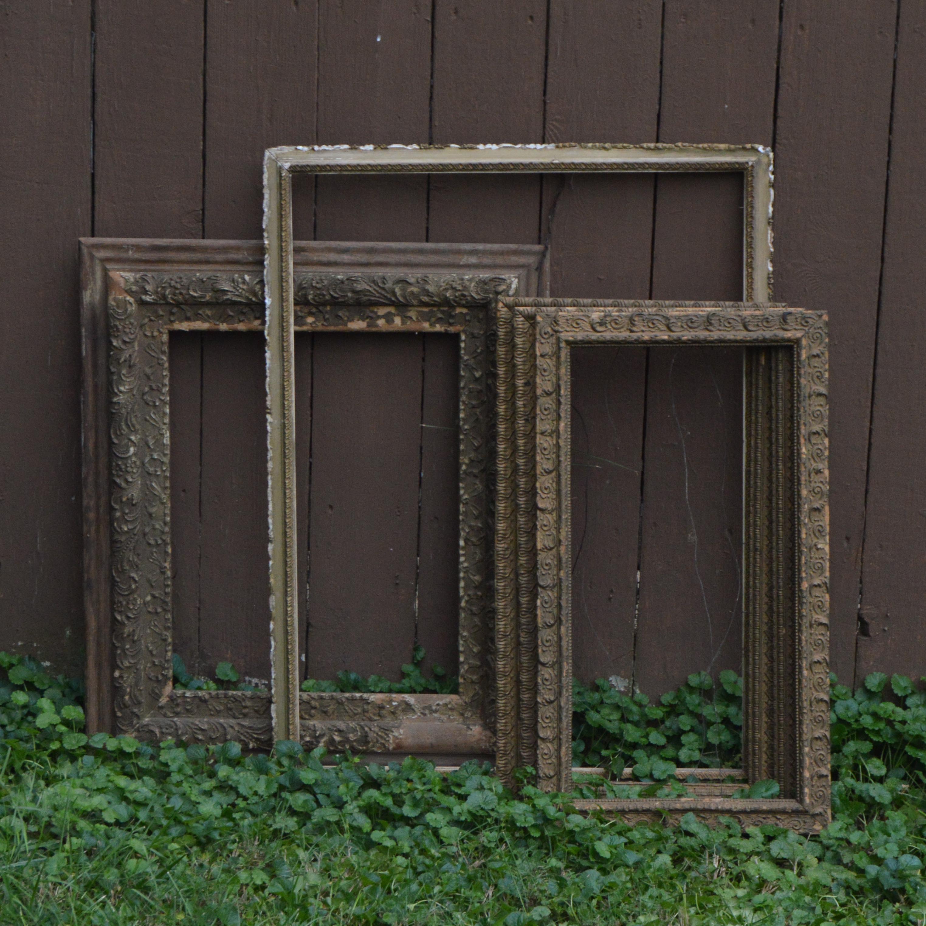 Vintage Wooden Frames EBTH