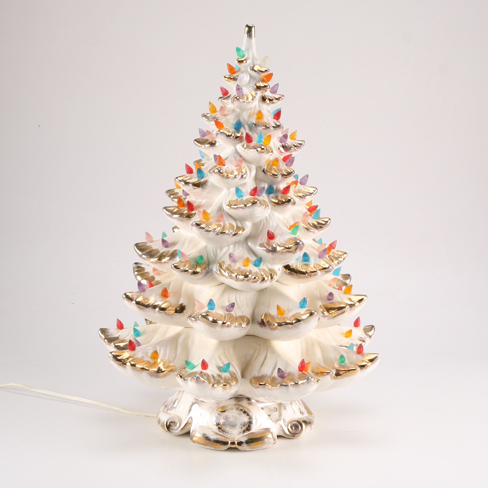 Miniature Ceramic Christmas Tree EBTH