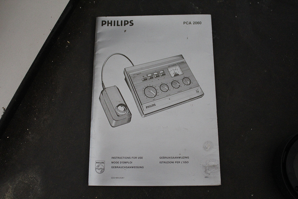 Philips Color Enlarger and Analyzer EBTH