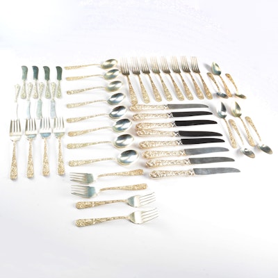 S Kirk & Son Sterling Silver Repousse Flatware S Kirk & Son Sterling Silver Repousse Flatware