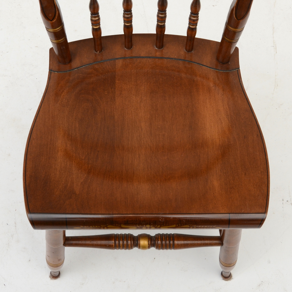 Set of Hitchcock Table and Chairs EBTH