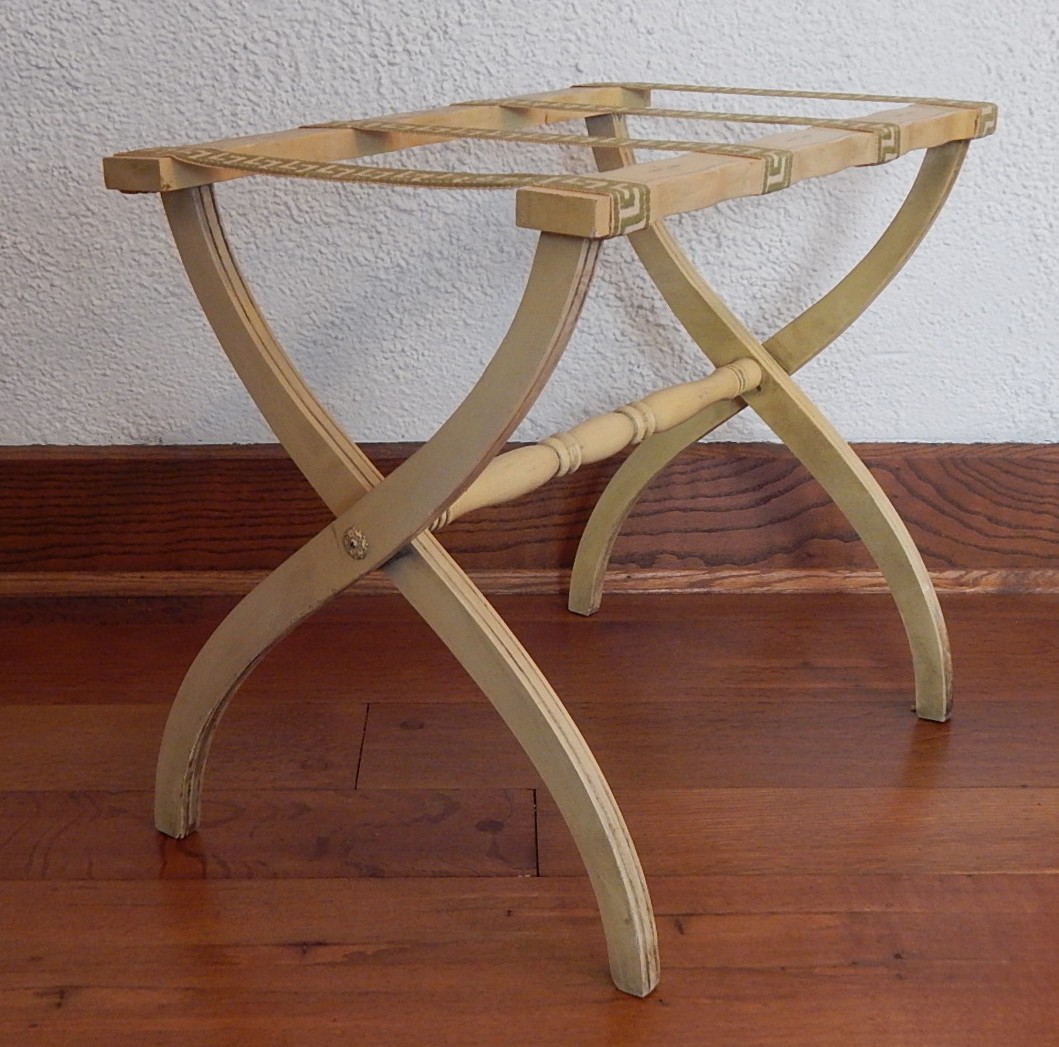Vintage Luggage Rack EBTH