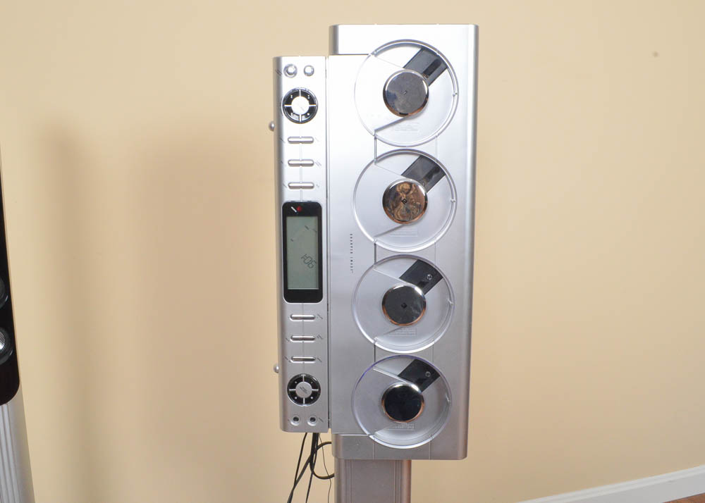 Sharper Image 4Disc Entertainment Tower With Subwoofer EBTH