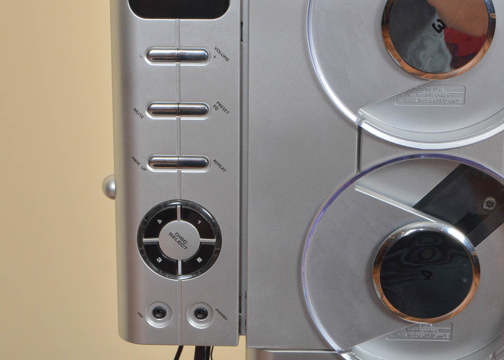 Sharper Image 4Disc Entertainment Tower With Subwoofer EBTH