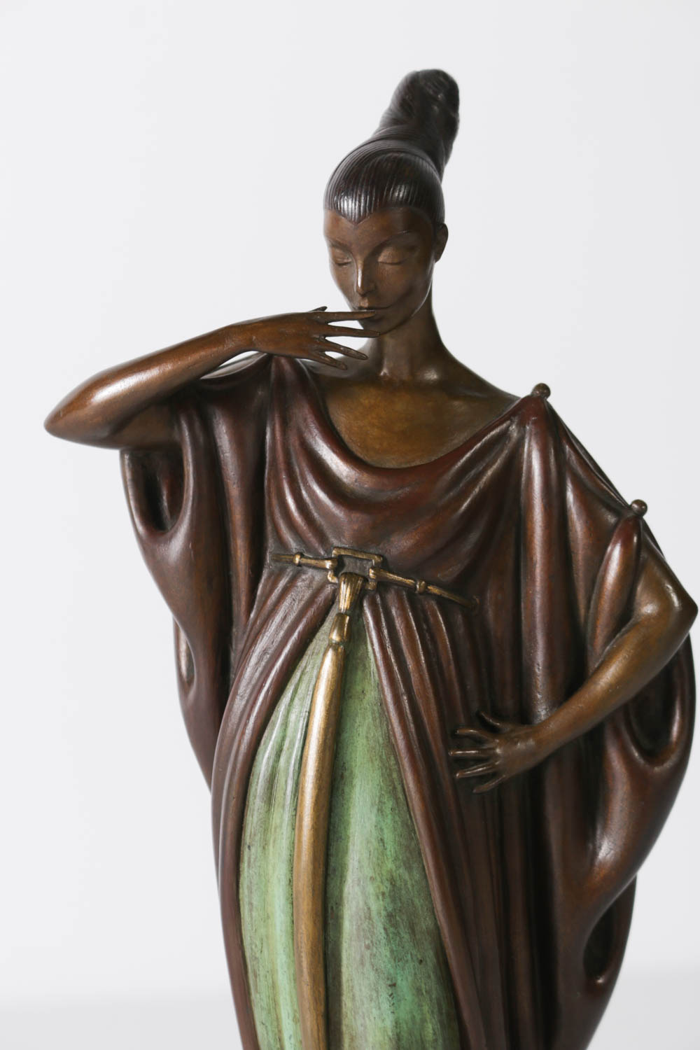 Erte Artist Proof Bronze Sculpture "An Evening In 1922" | EBTH