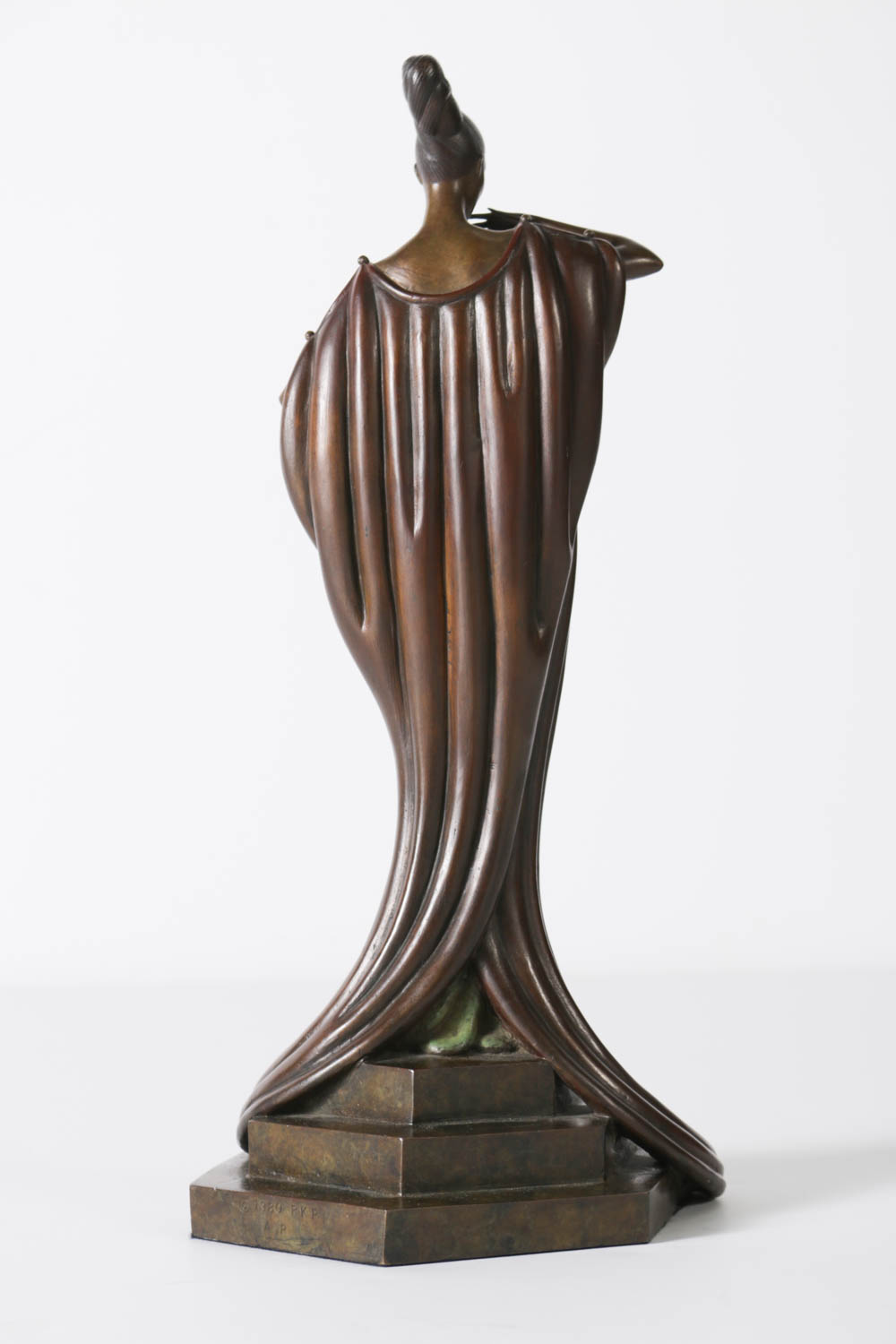 Erte Artist Proof Bronze Sculpture "An Evening in 1922" EBTH