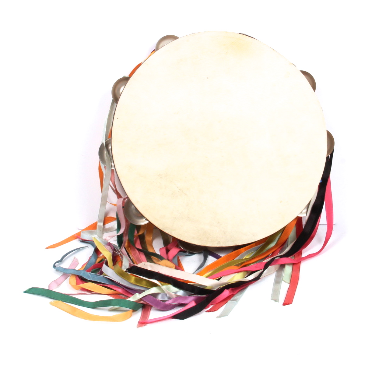 Rogers Tambourine with Ribbons EBTH