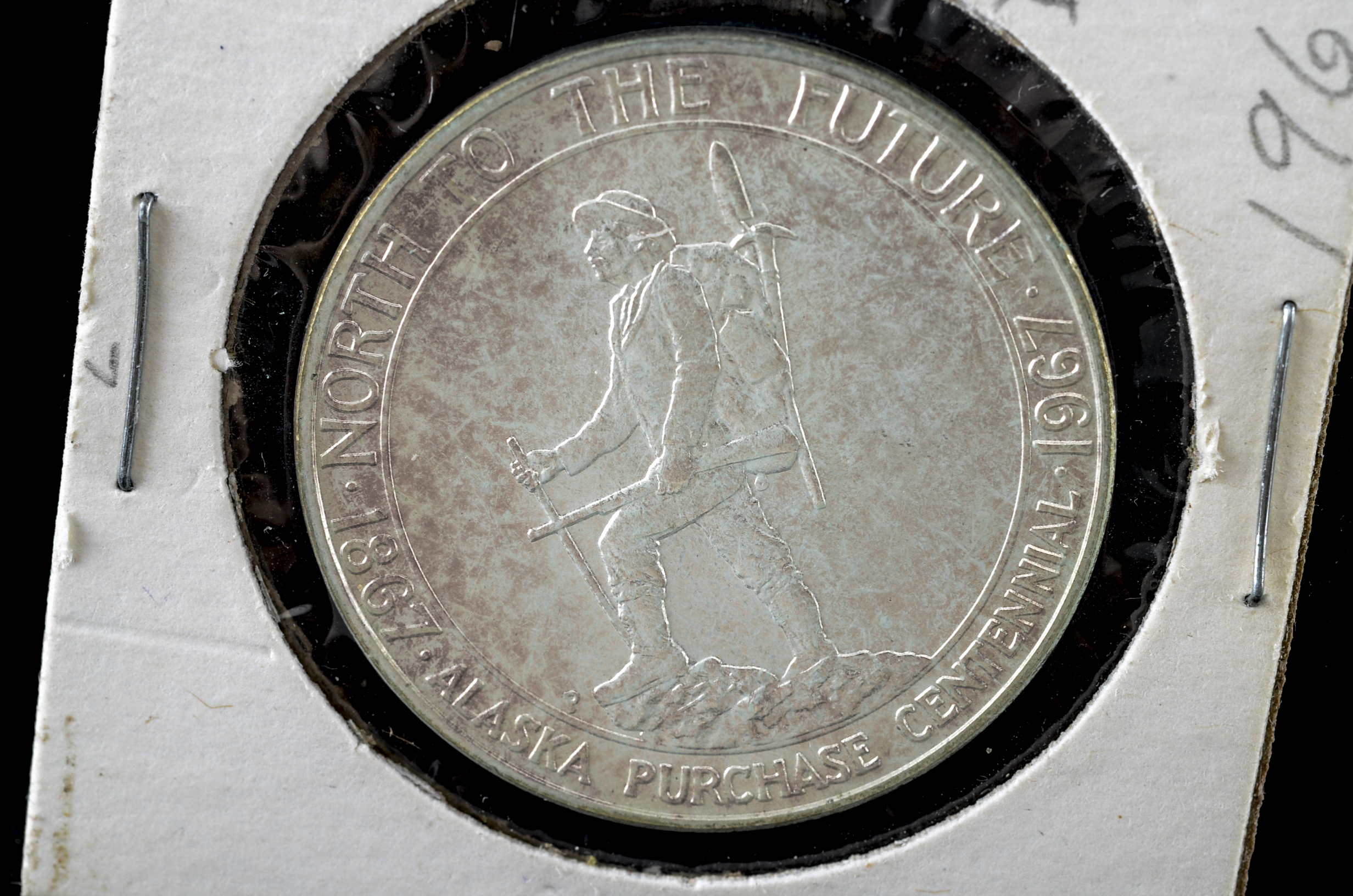 1967 Alaska Purchase Centennial Commemorative Silver Medal EBTH