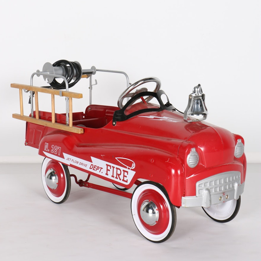 Fire truck pedal car Idea