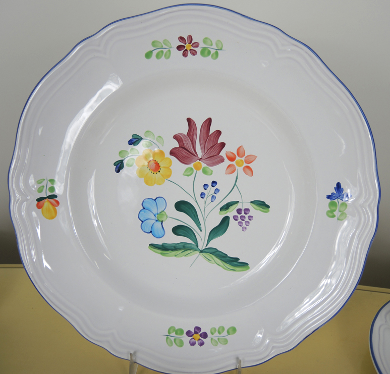 Hungarian Herend Village Pottery White Dinnerware EBTH