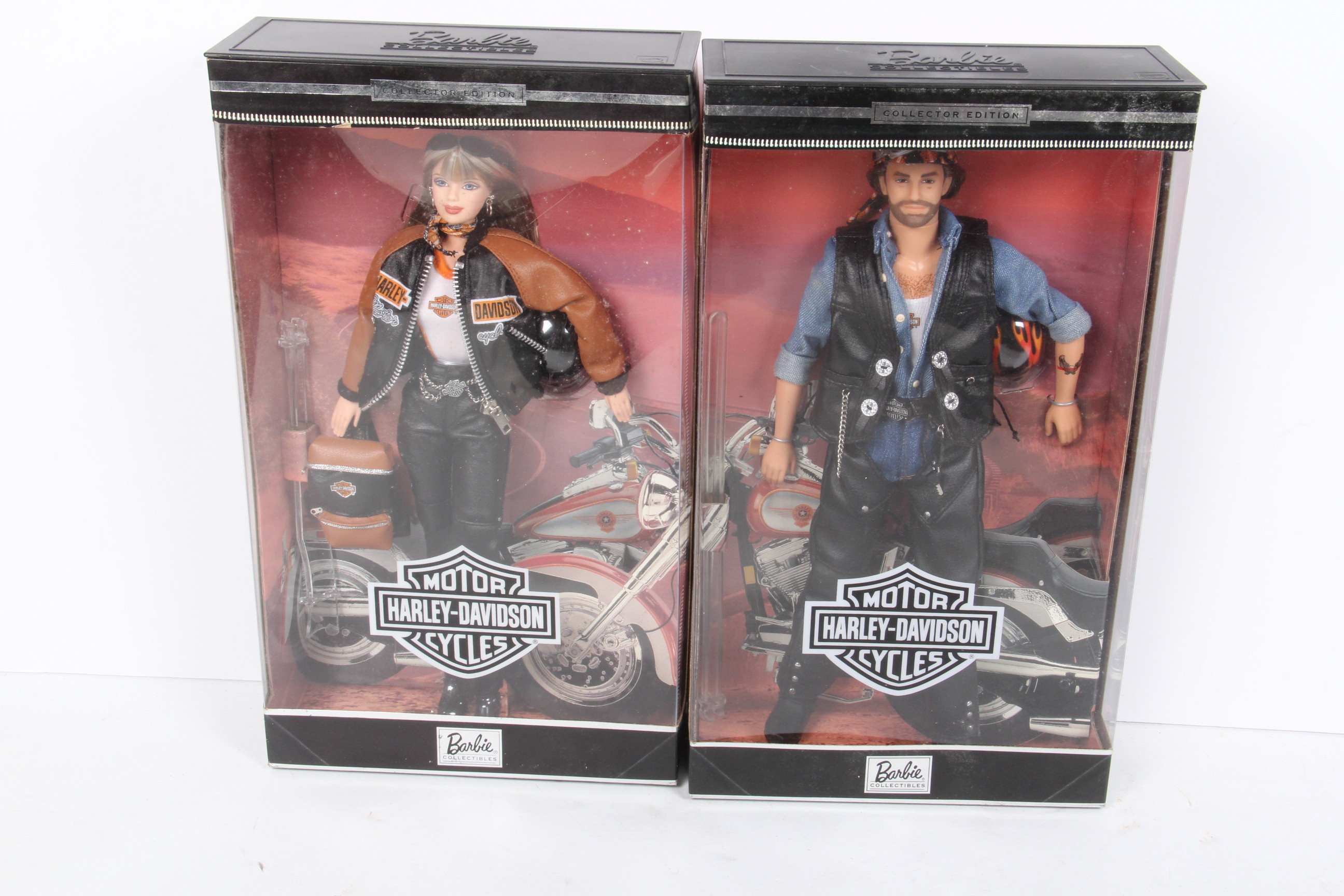 Collection Of Harley-Davidson Barbie And Ken Dolls | EBTH