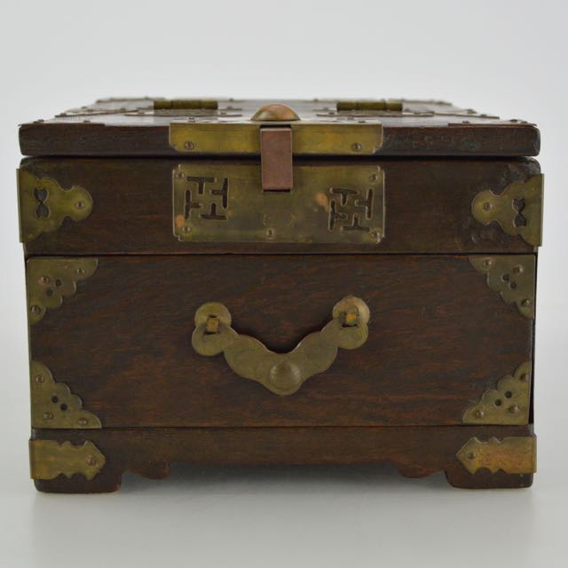 Antique Chinese Makeup Box Ebth