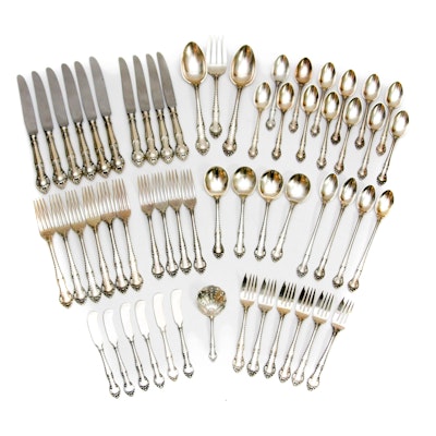 Gorham Sterling Silver "English Gadroon" Flatware Set Gorham Sterling Silver "English Gadroon" Flatware Set