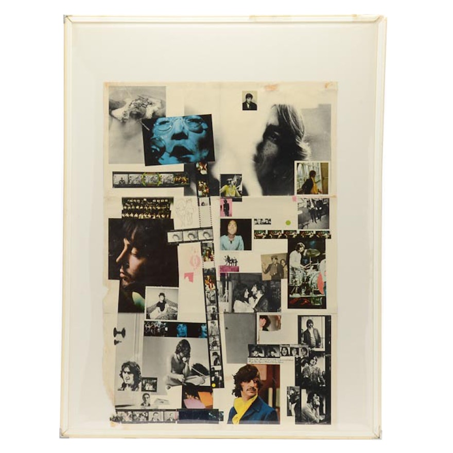 Download The Beatles White Album Poster Lp Insert Ebth For iPhone Free Get Wallpaper The Beatles White Album Poster Lp Insert Ebth For Free