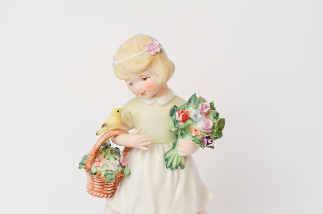 Goebel Lore Blumenkinder Series Limited Edition Teenager Figurines EBTH