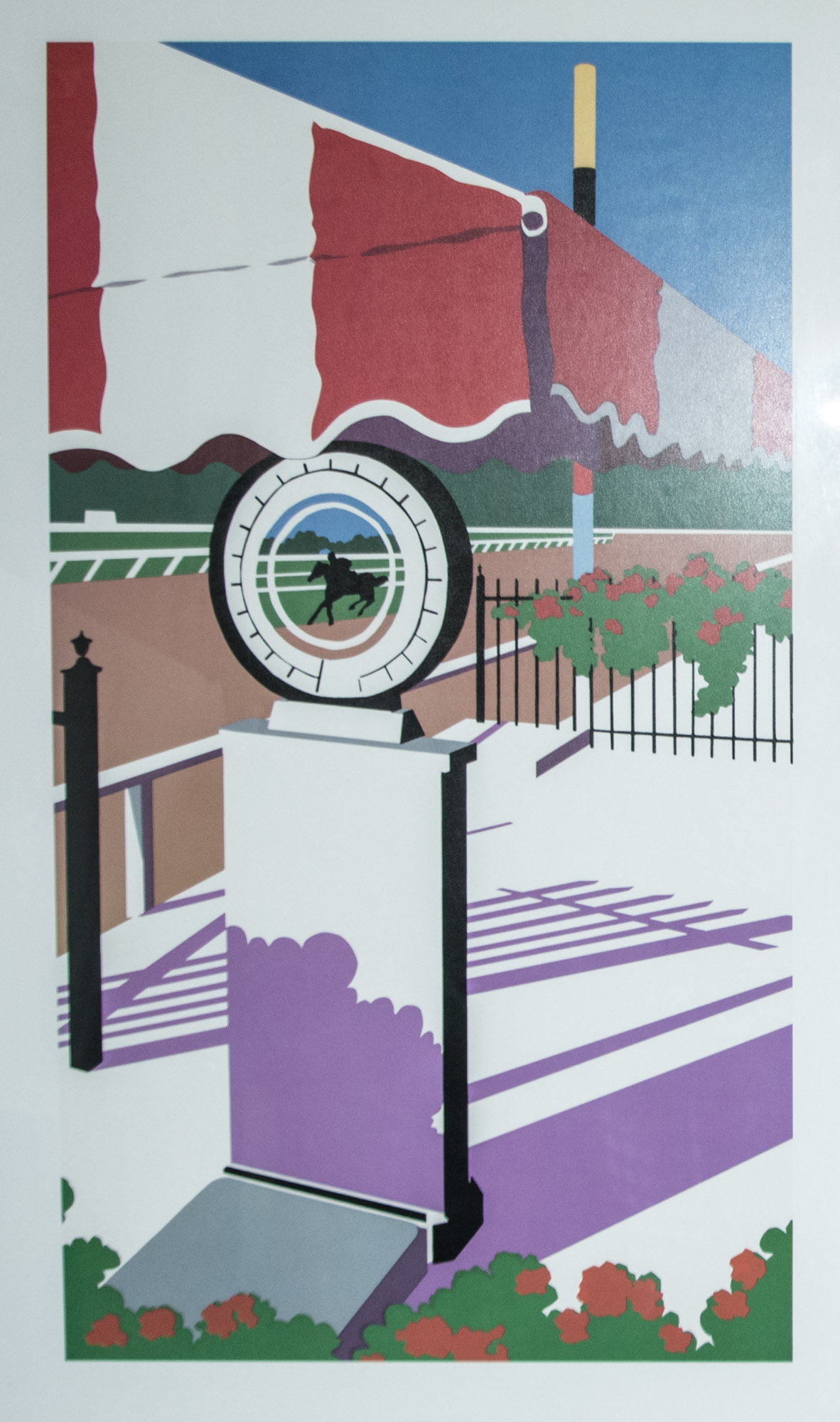 1991 Saratoga Racing Season Poster EBTH