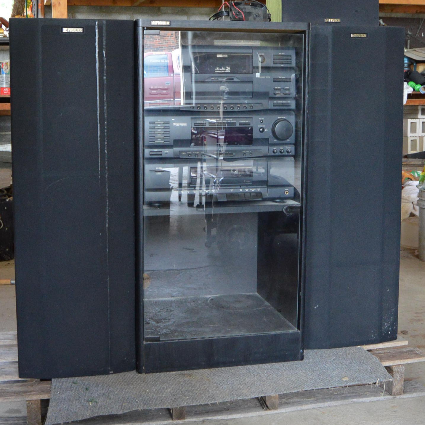 fisher stereo system