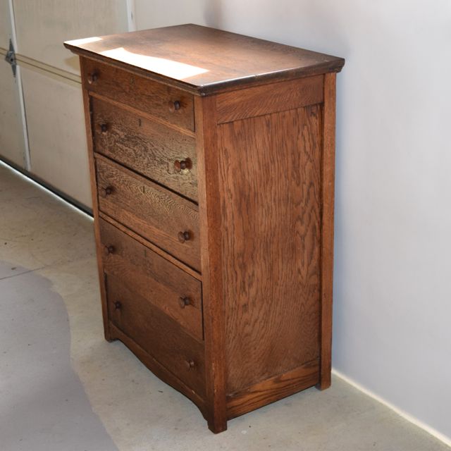 Vintage Oak Chest of Drawers EBTH