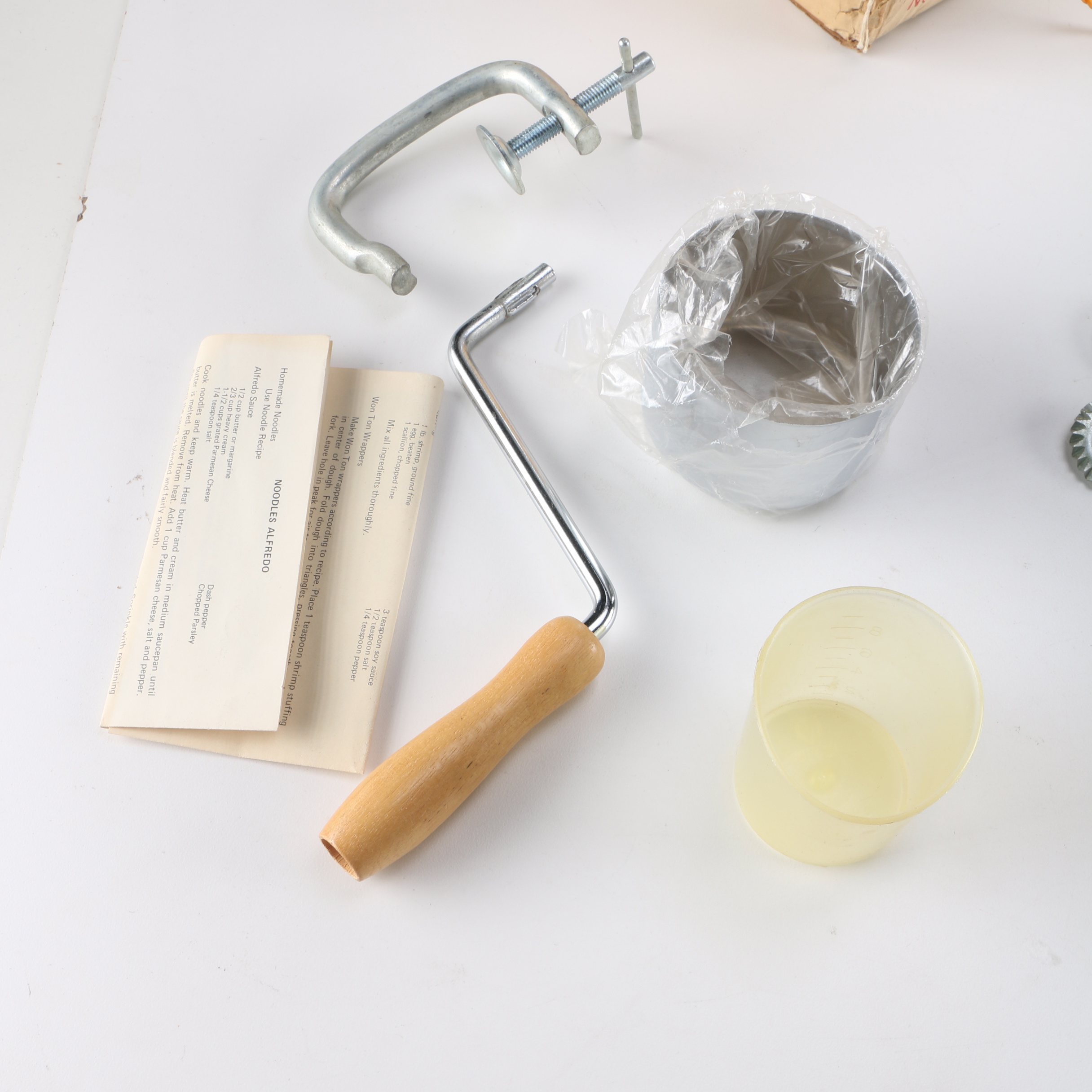 Vintage Pasta Machine and Ravioli Roller EBTH