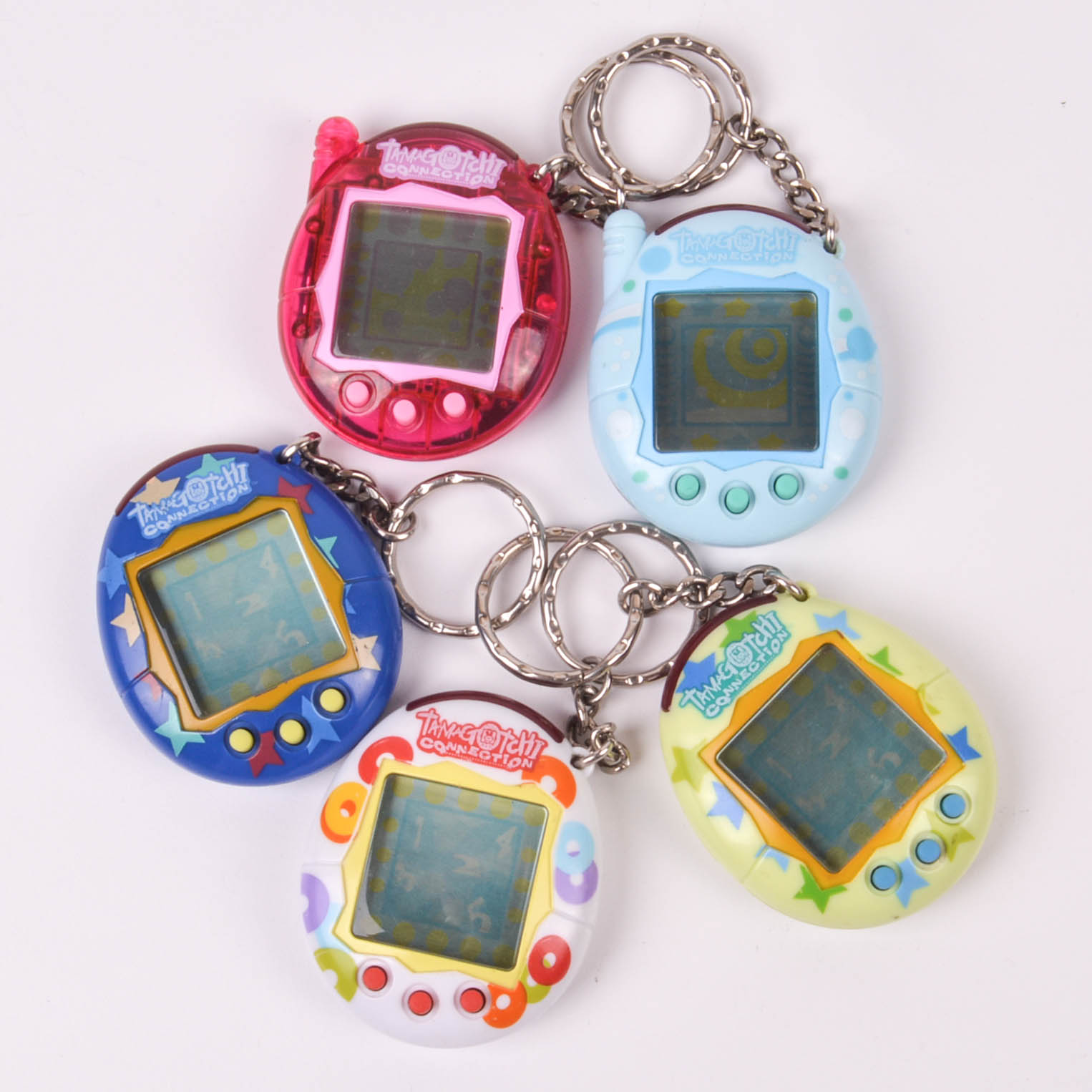Tamagotchi Virtual Pet Game Keychain Collection EBTH