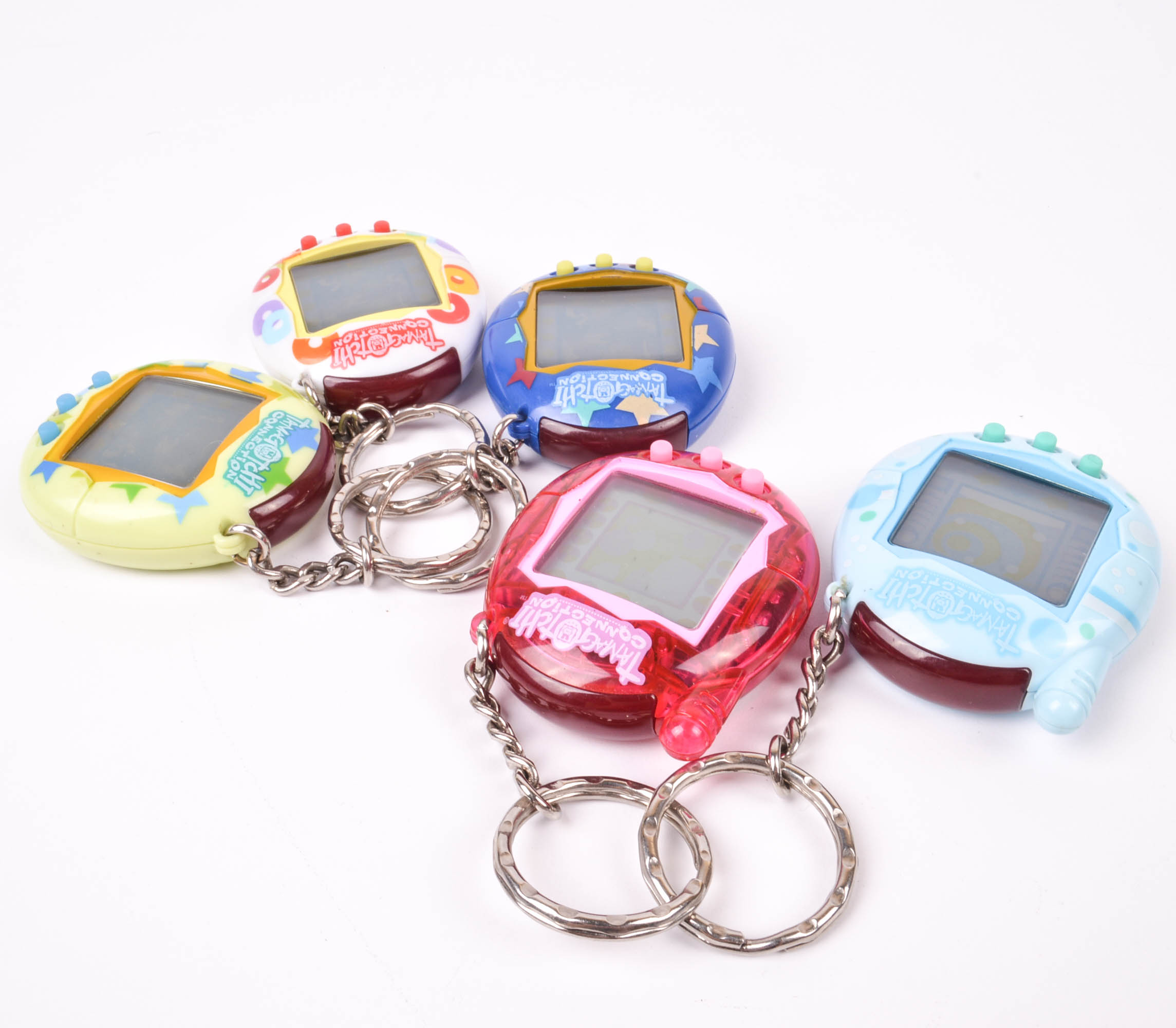 Tamagotchi Virtual Pet Game Keychain Collection EBTH