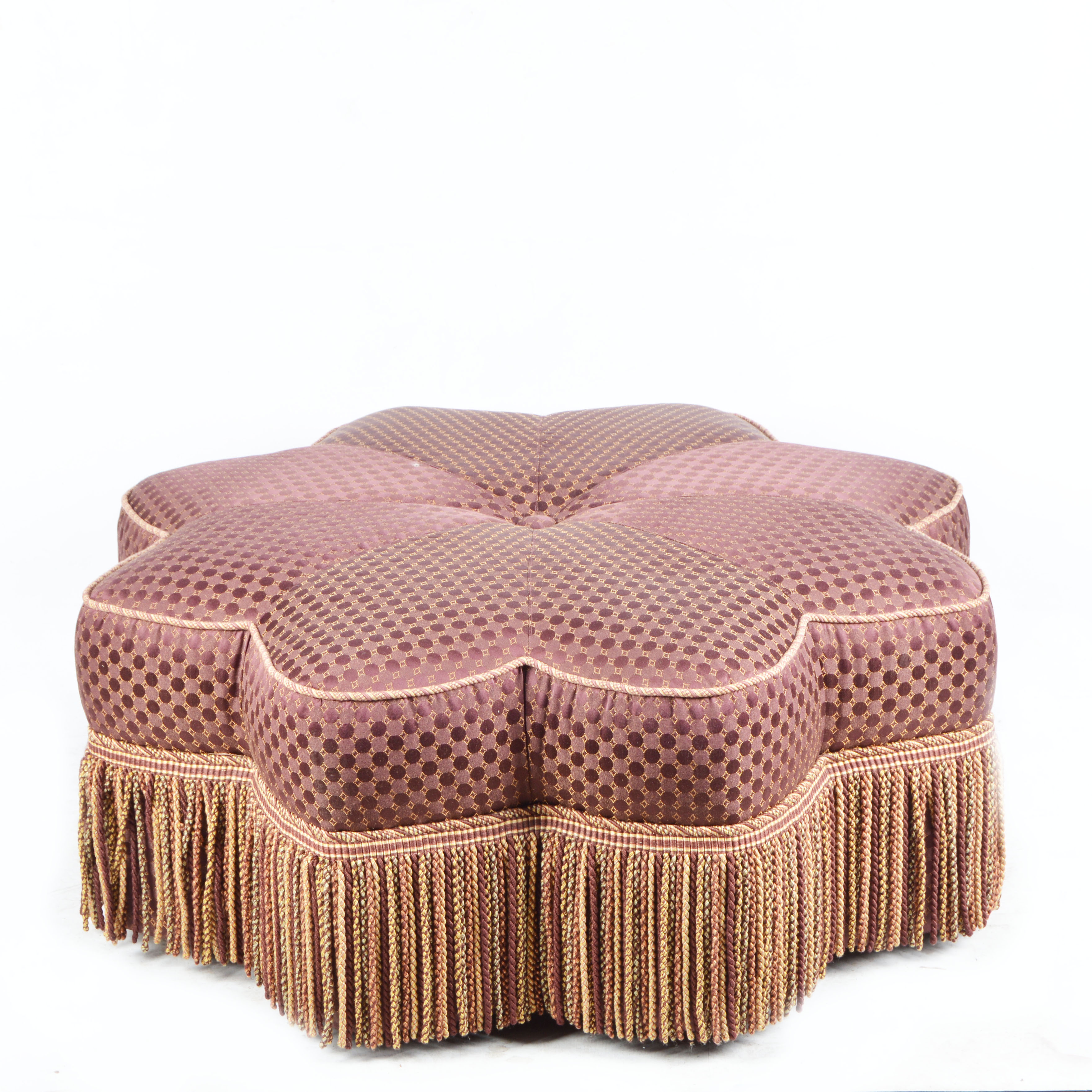 Contemporary StarShaped Ottoman by Pearson EBTH