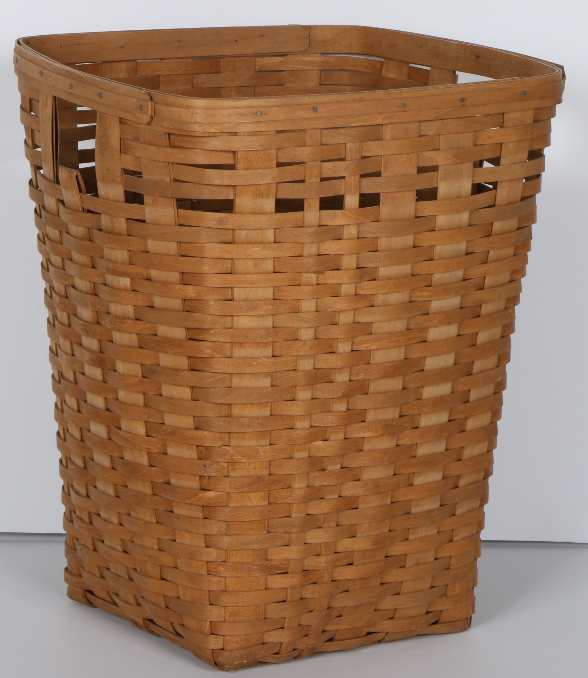 Large Longaberger Laundry Hamper Basket EBTH