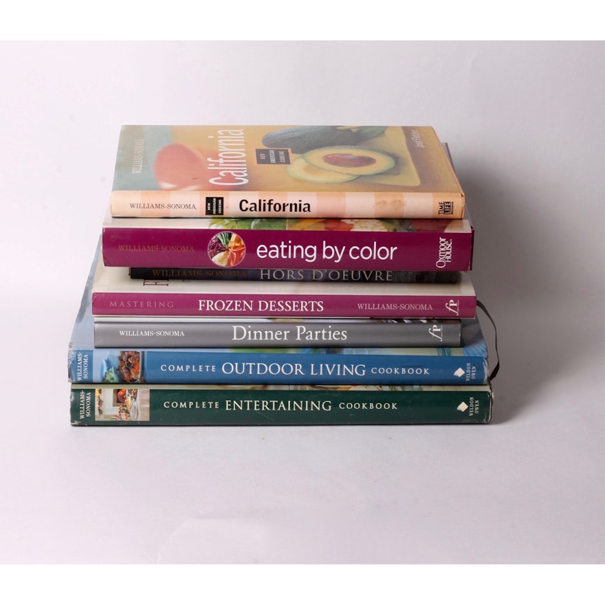 Williams Sonoma Cookbooks Ebth Williams Sonoma Cookbooks