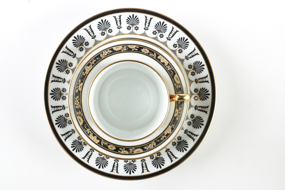 Collection of Tea Cups with Saucers and Plates EBTH