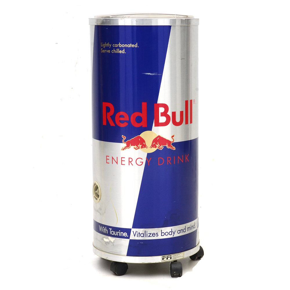red bull ice chest