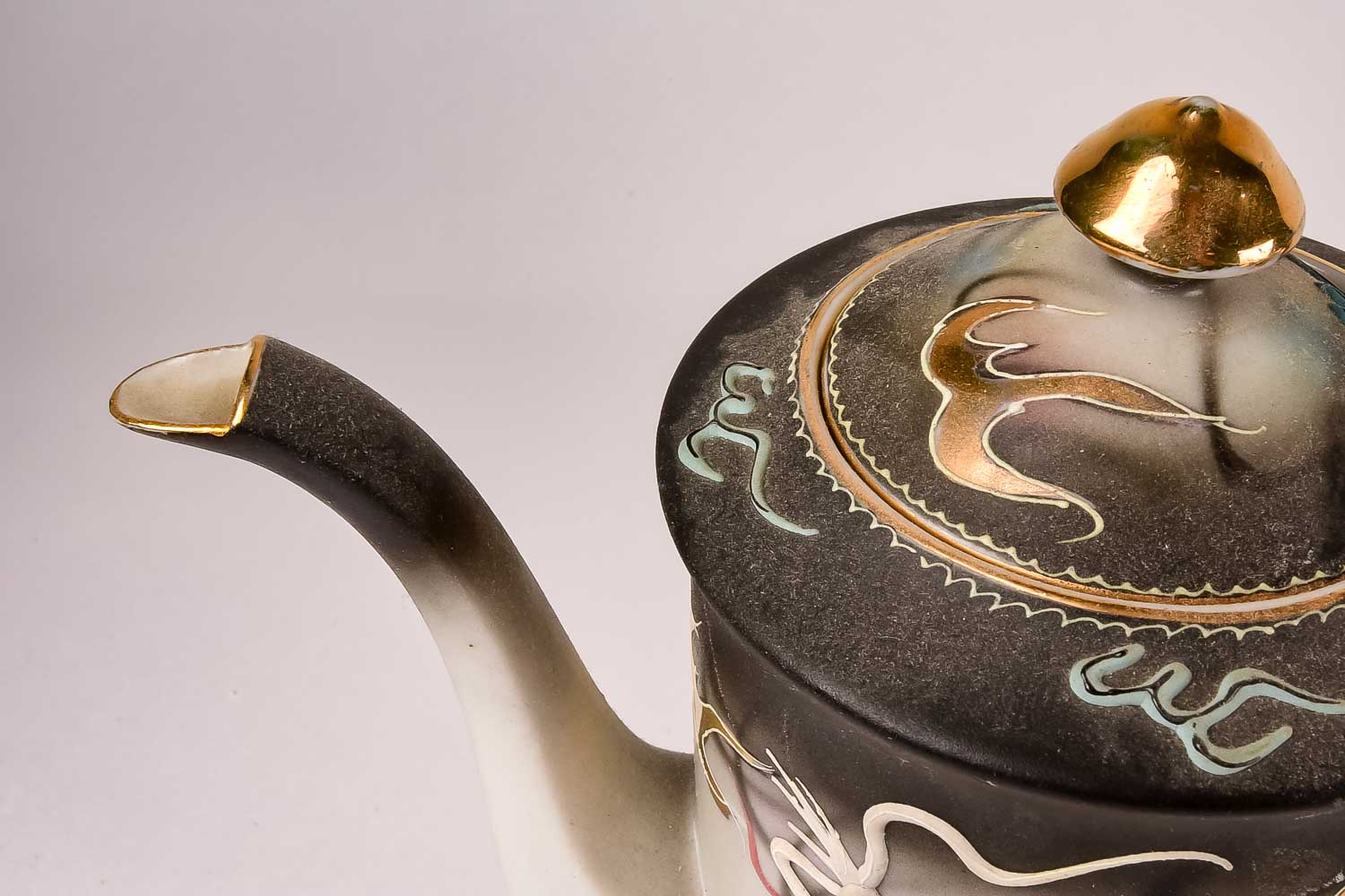 Occupied Japan Moriage Dragonware Tea Set EBTH