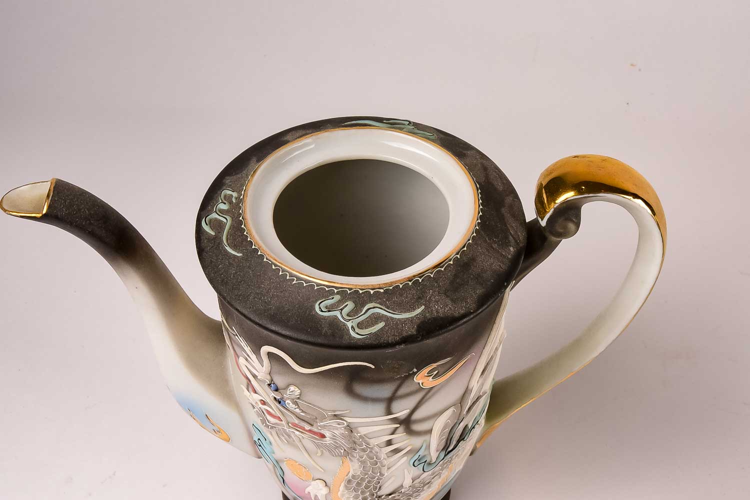 Occupied Japan Moriage Dragonware Tea Set EBTH