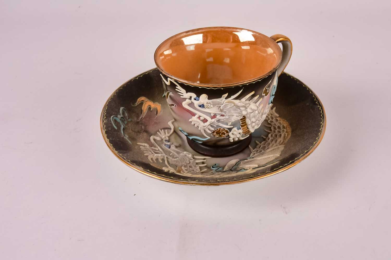 Occupied Japan Moriage Dragonware Tea Set EBTH