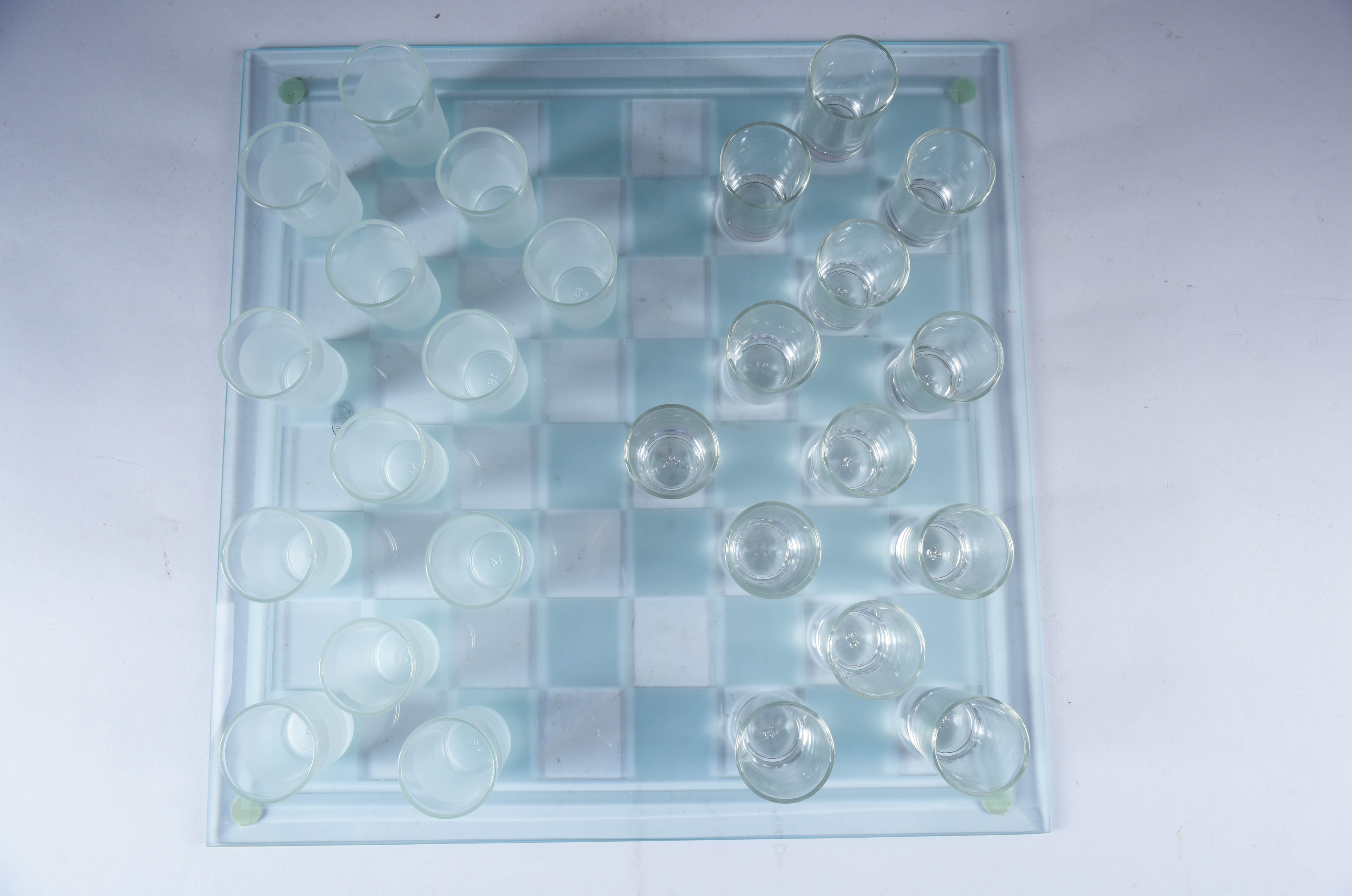 Shot Glass Chess Set EBTH